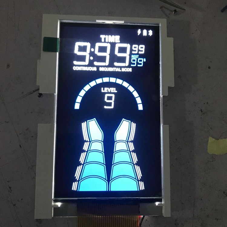 跑步機LCD段碼屏 跑步機LCD段碼屏
